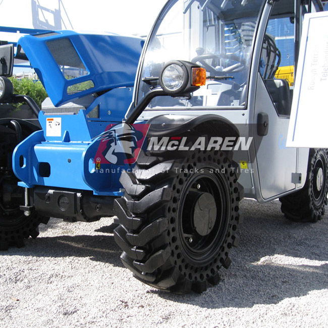 Nu-Air DT Solid Rimless Tires for Skid Steer New holland 985