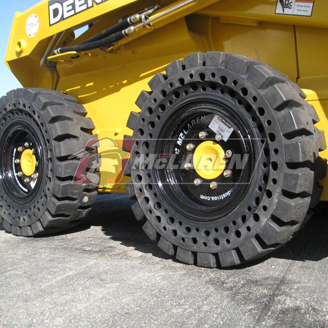 Nu-Air AT Solid Rimless Tires for Skid Steer Bobcat S150
