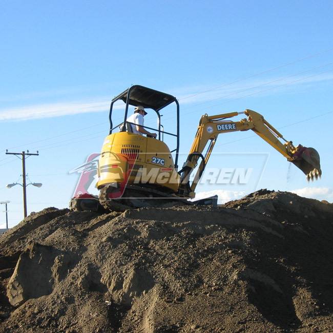 Next Generation C rubber track for CTL Case TR 340