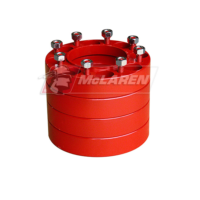 Wheel Spacers for Skid Steer Caterpillar 232 B