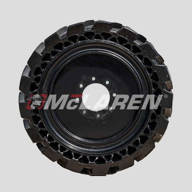 ITC Solid Cushion Tires with Rim for Skid Steer Case 430