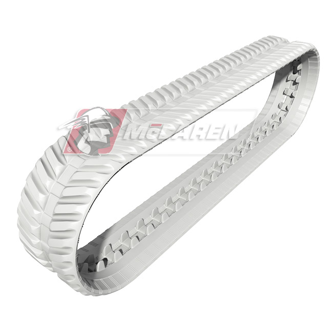 Next Generation Non-Marking White rubber track for Construction Machine Sambron SAMBRON