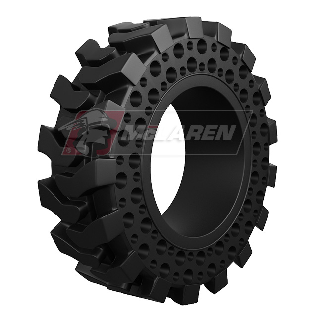 Nu-Air DT Solid Rimless Tires for Skid Steer New holland 985