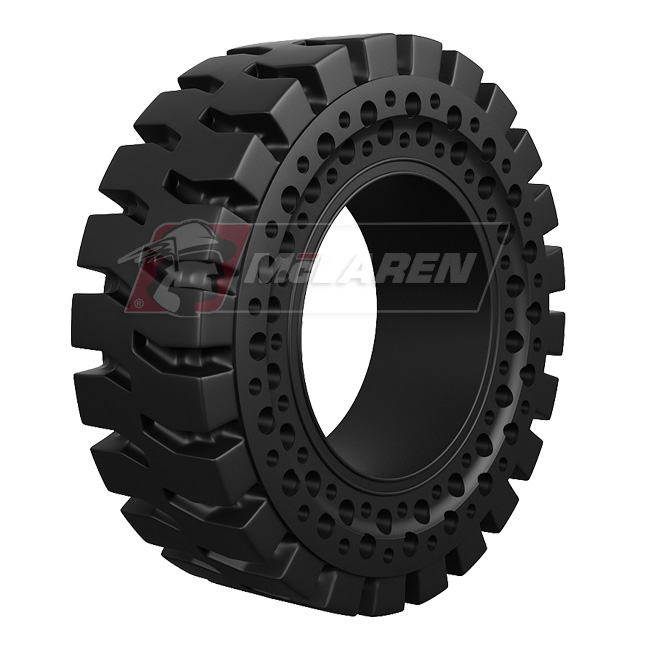 Nu-Air AT Solid Rimless Tires for Skid Steer Gehl 5635