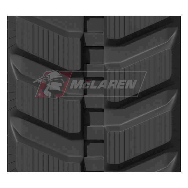 Maximizer rubber tracks for Komatsu PC 75-6 