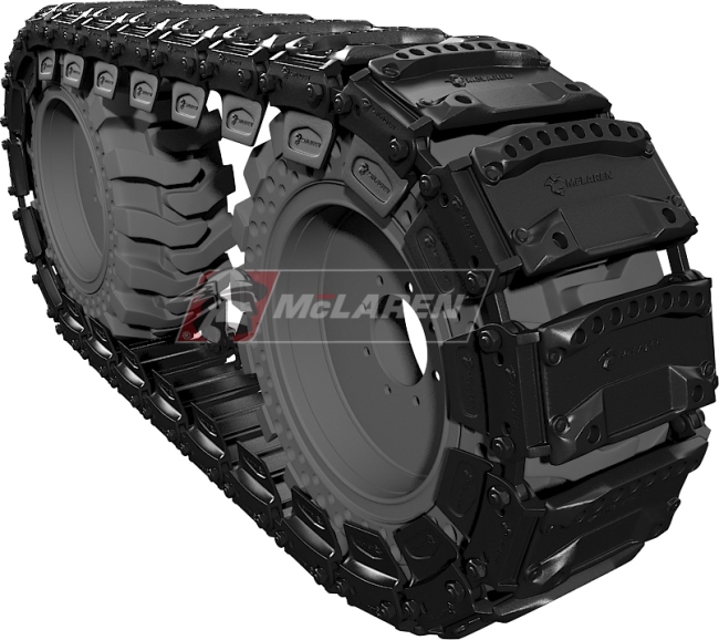 McLaren Magnum Over-The-Tire Tracks (set of 2) for Skid Steer Bobcat S64
