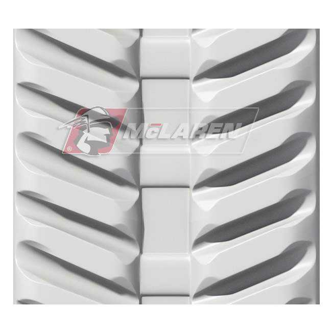 Next Generation Non-Marking White rubber track for Construction Machine Sambron SAMBRON